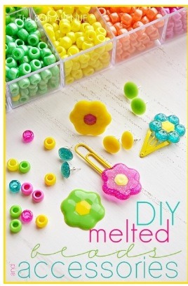 Melted  Beads Great For A Girl Birthday Party