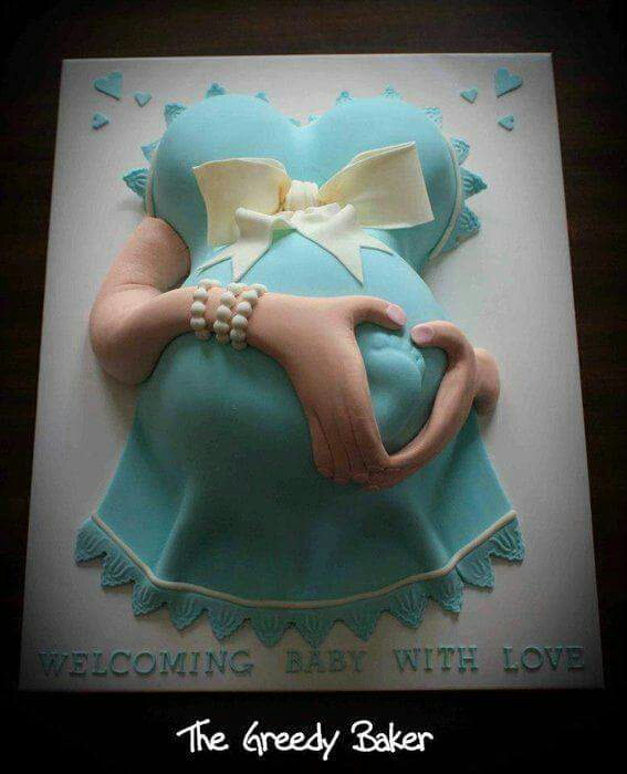 baby shower pregnant belly cakes 