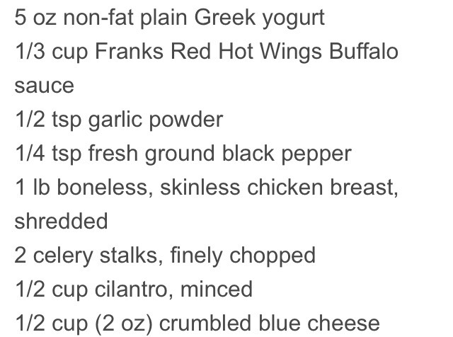 Buffalo Chicken Salad 