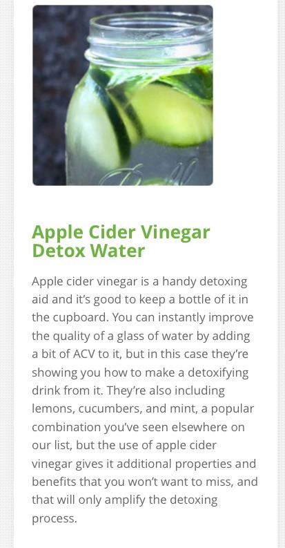 💟32 Detox Drinks And 8 Detox Waters💟