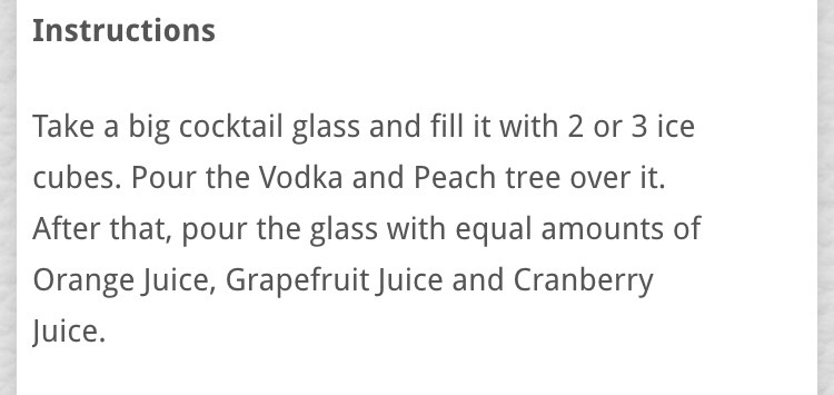 Sex On The Beach Cocktail!πΉ