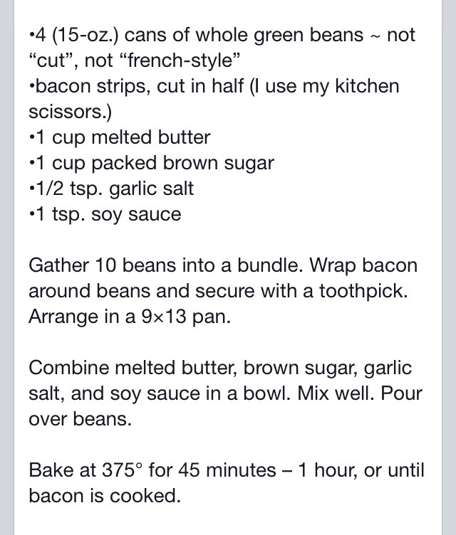 Green bean Wraps