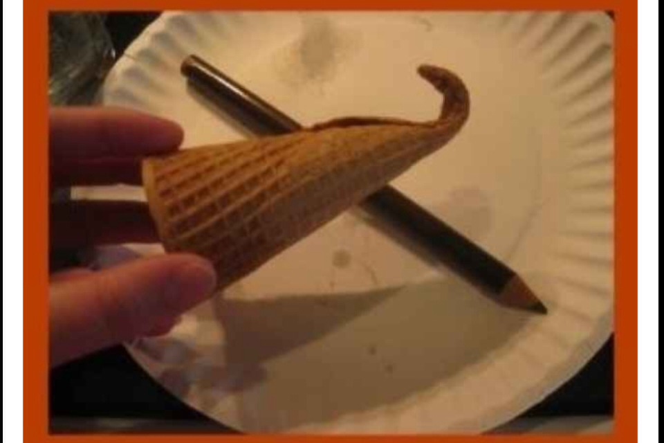 Make Your Own Cornucopia Using Ice Cream Cones 🍦 