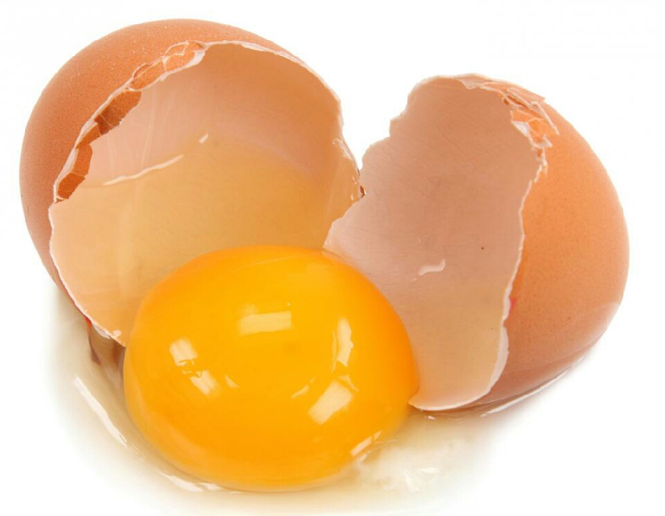 First you'll need one egg yolk. 