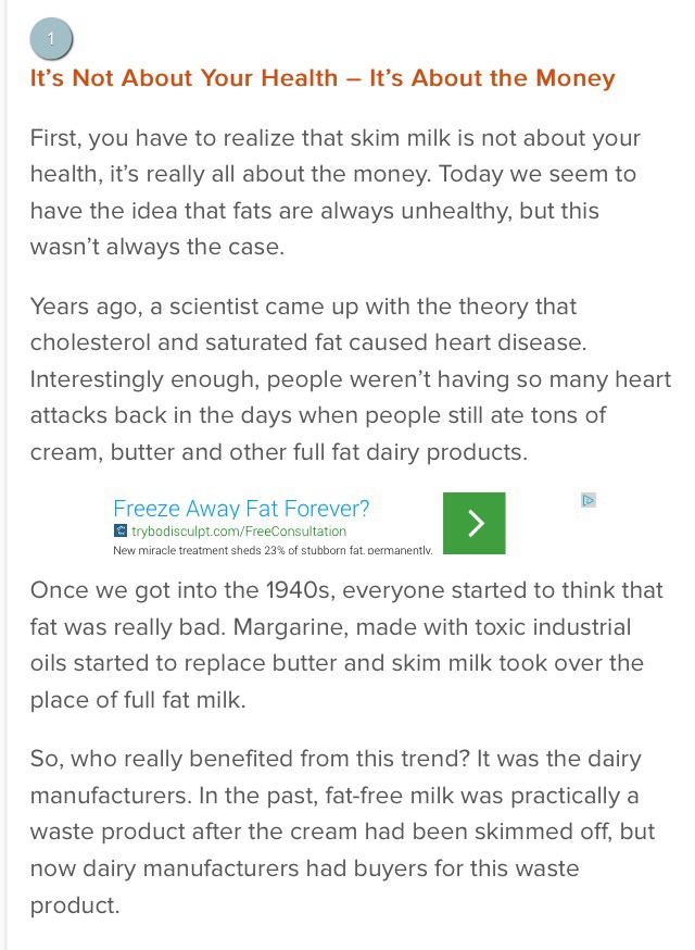 6 Secrets You Dont Know About FAT FREE MILK❗️