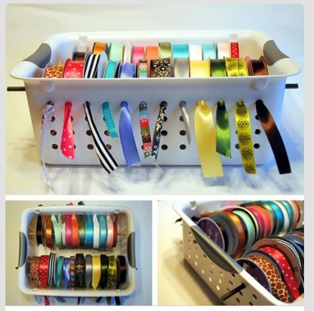 Ribbon storage 