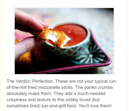 Mozzerela Sticks Recipe!!!
 