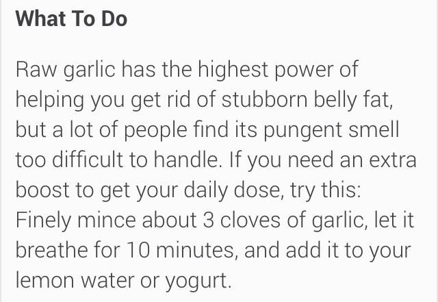 👊5⃣ All-Natural Ways To Help Melt Away Stubborn Belly Fat!👊