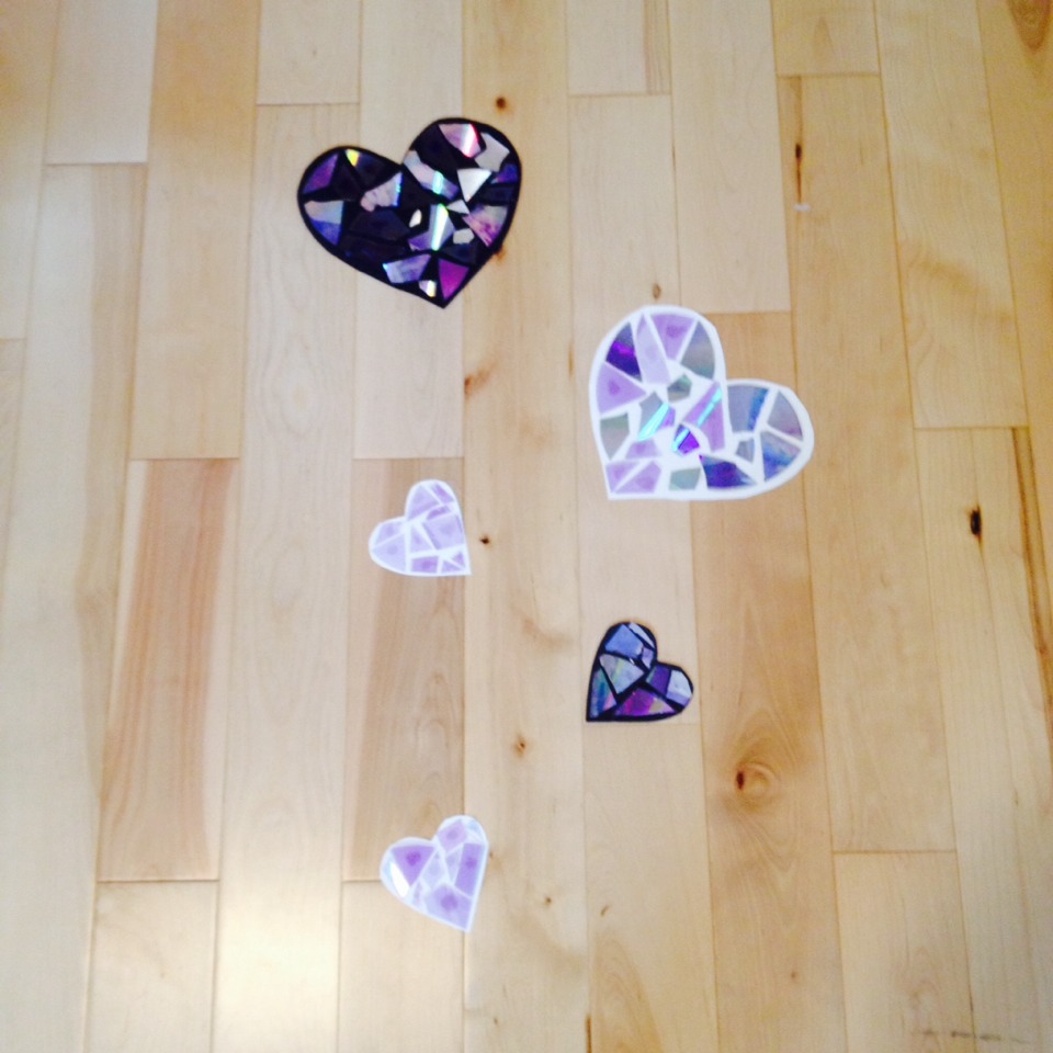 Make as many as your heart desires. You can put them on different coloured and patterned cardstock paper