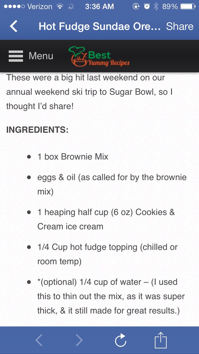 Oh My... The Best, Hands Down, Ultimate Brownie Bake!!!