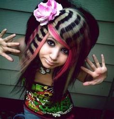 weird crazy hair styles