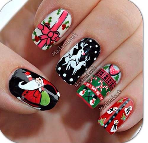 Cute Winter Nail And Makeup Tips