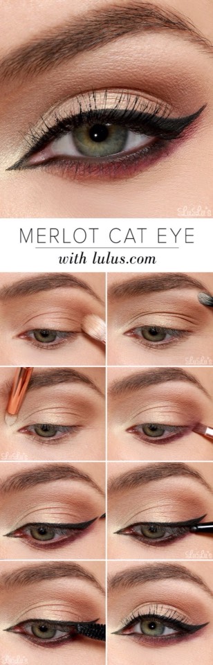 How To Make Cat Eyes Makeup