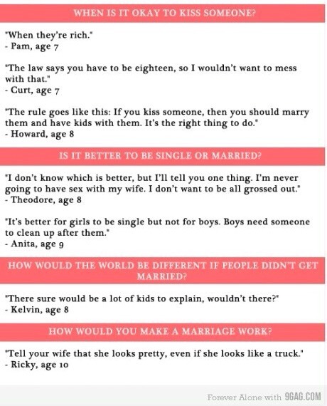 This Is Too Cute-----marriage According To Kids