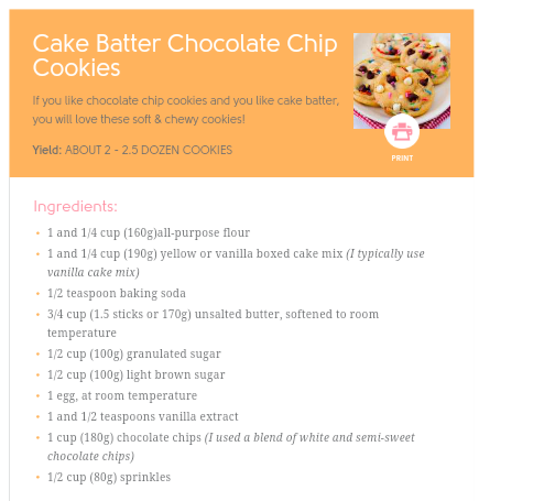 Cake Batter Chocolate Chip Cookies!