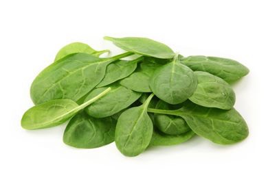 2 Handfuls of baby spinach 