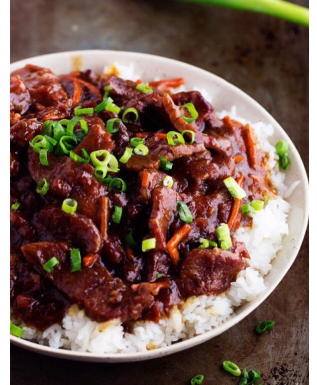 Slow Cooker Mongolian Beef❤️