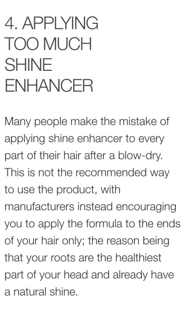 Mistakes You Are Probability Making When Applying Hair Products