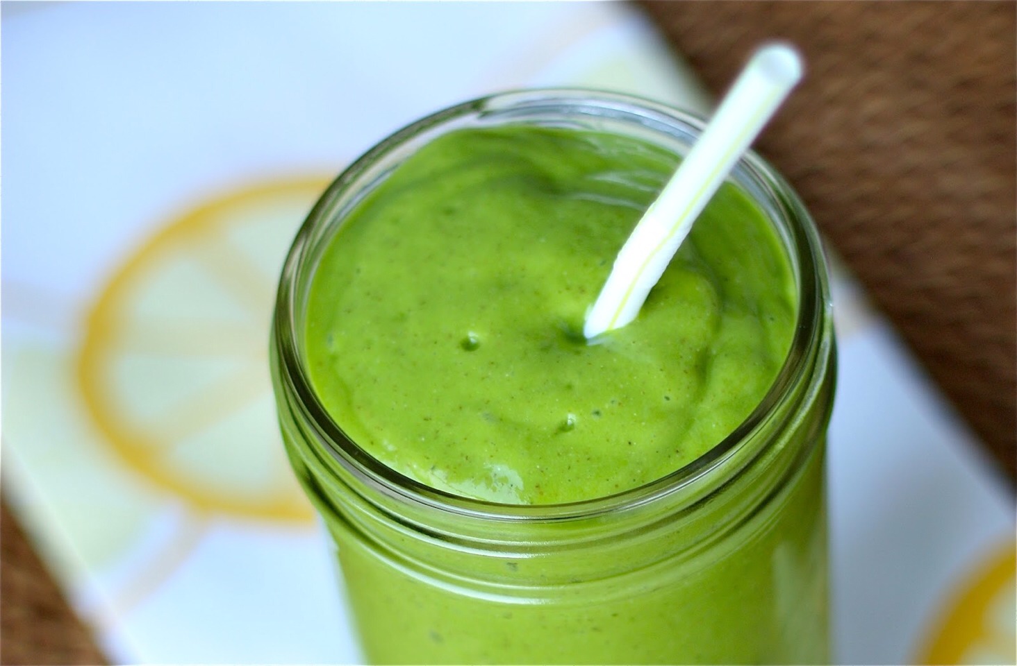 Green smoothie my all time favorite breakfast !!!! Dannon light and fit vanilla yogurt about a cup, handful of spinach, one banana, and one other fruit like strawberries, blueberries, peaches, or kiwi! All are fantastic choices. After I blend all together I add a tsp of flax seed! It keeps me full!