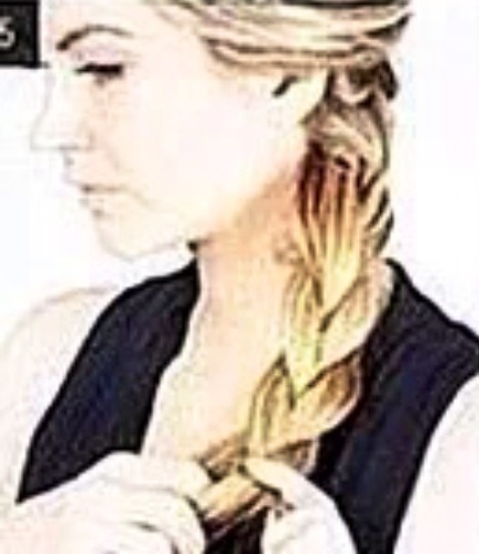 Elsa Braid Hair Tutorial