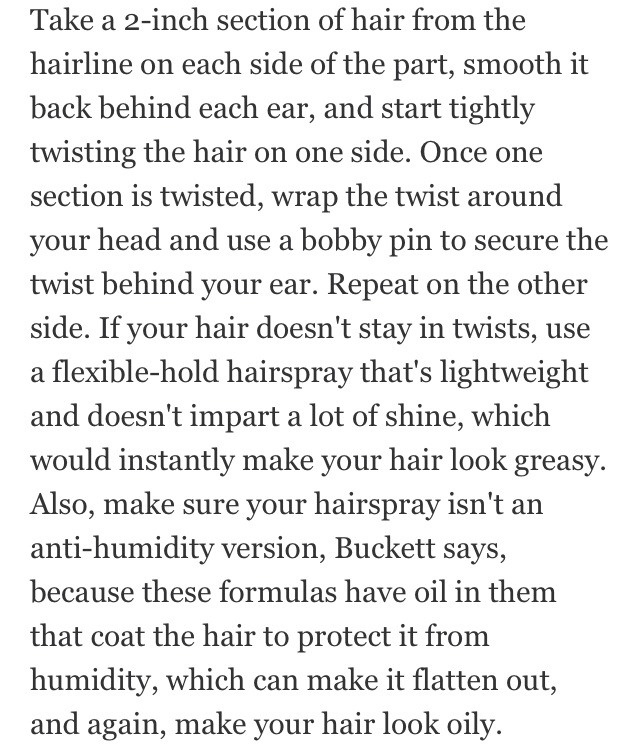 🎀6 Perfect Hairstyles for When You Just Can't Wash Your Hair🎀