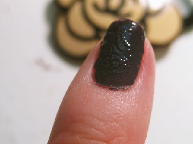 To prevent bubbles, don't shake your nail polish bottle, roll it. And don't apply thick coats, do several thin coats.