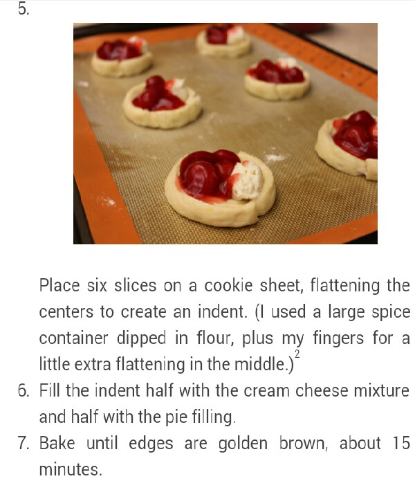 Easy Cream Cheese Danishes!!