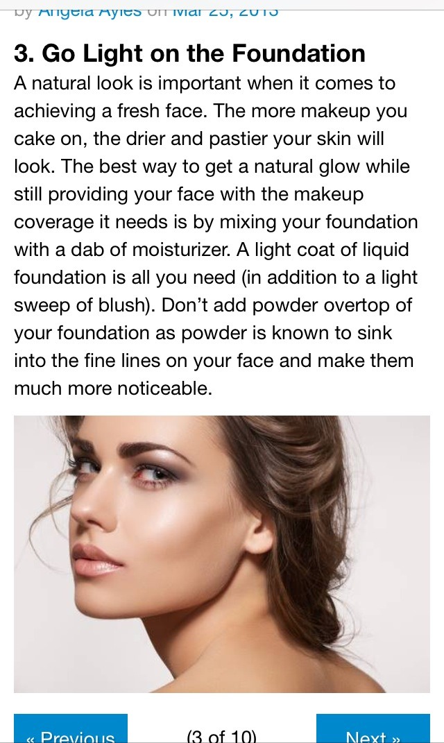 10 Simple Secrets To A Fresher Face 😃