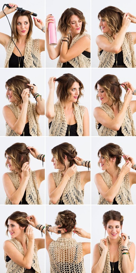 🔟 Holiday Hair Tutorials For Short Hair! #HolidayHair