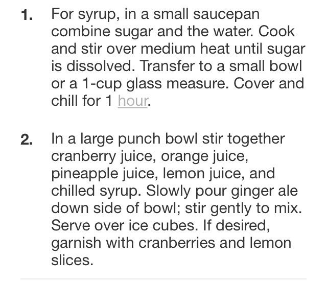 Cranberry- Pineapple Cooler🍍