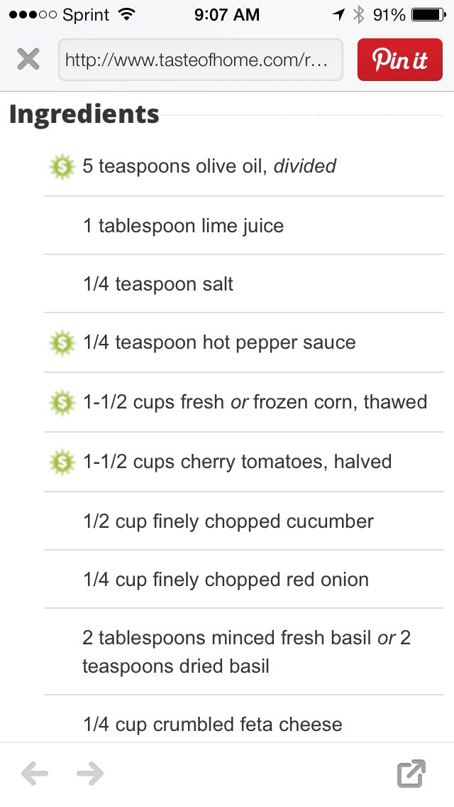 Summer Corn Salad