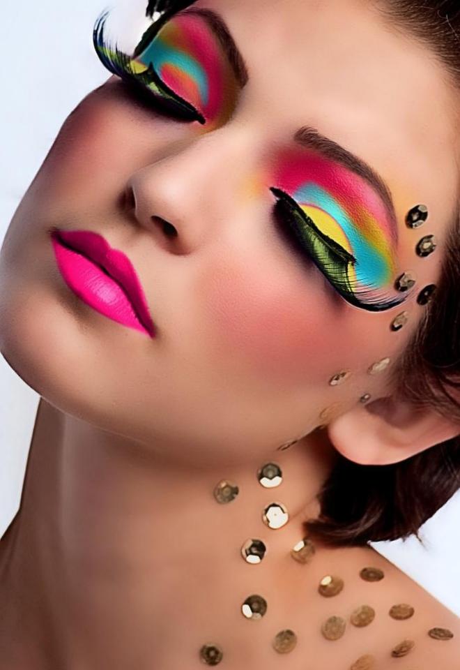 try out new makeup