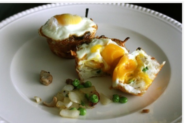 🍳 Breakfast In A Cup! Hash Browns & Eggs 🍳