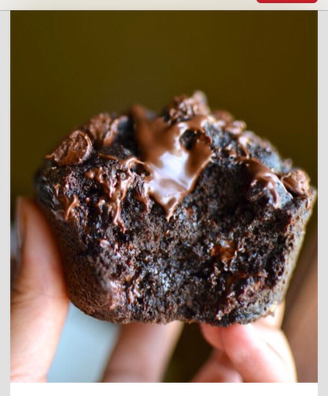 Double Fudge Banana Muffins. Only 100 Calories Each!!!