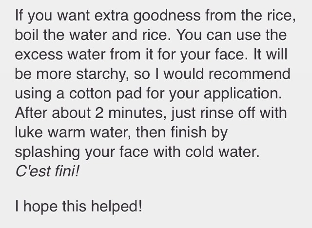 RICE WATER TONER 💁👍😍👌🙋