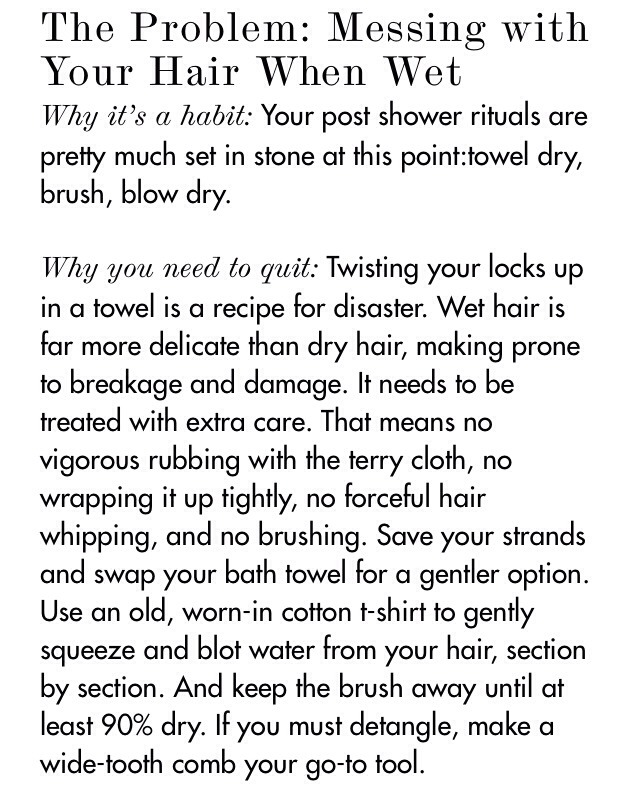 Top 5 Bad Beauty Habits To Break Now!