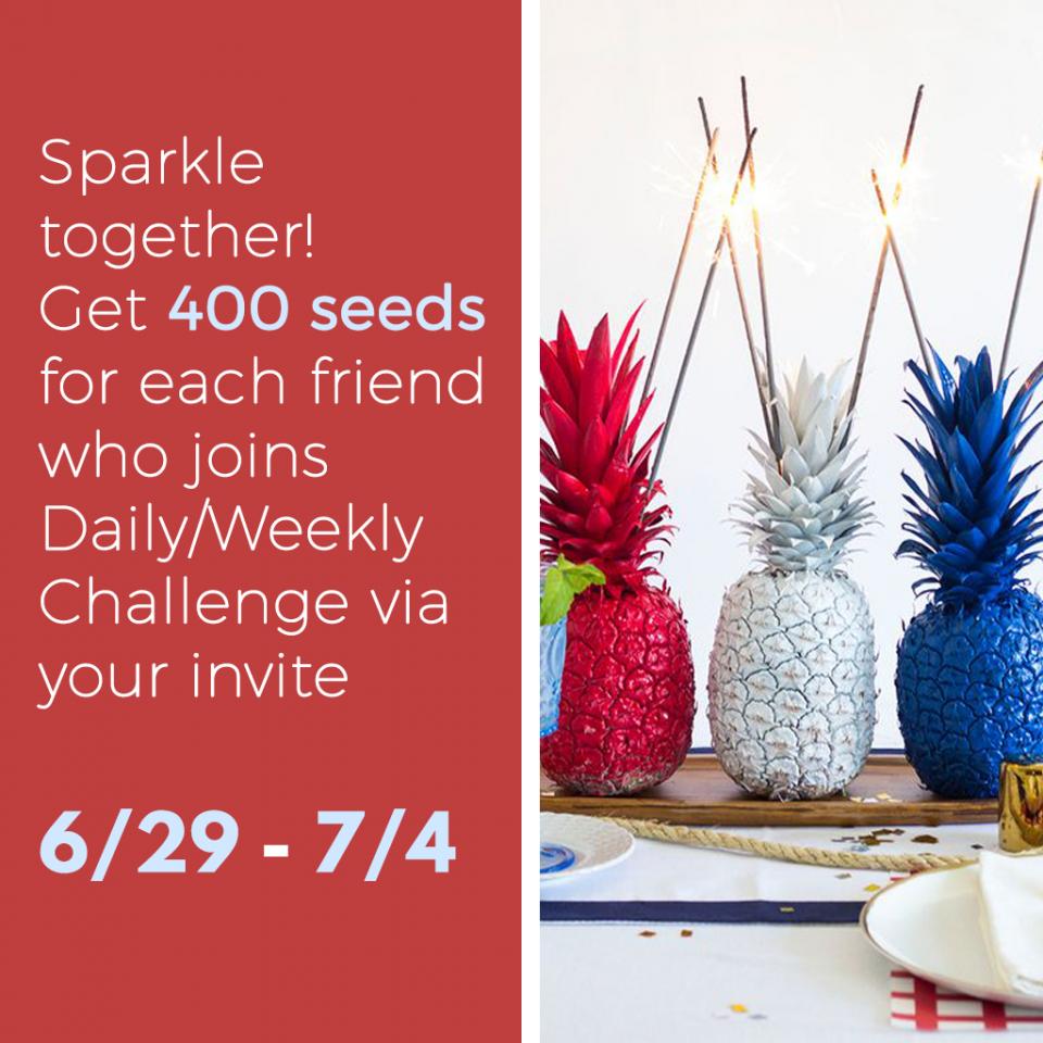 Head over to the Social tab to start your Daily and Weekly Challenges, where you can also invite your friends to join you there via text, email and more! Remember they must be new to Musely to qualify! 
