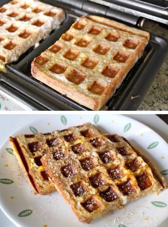 French toast waffle style!