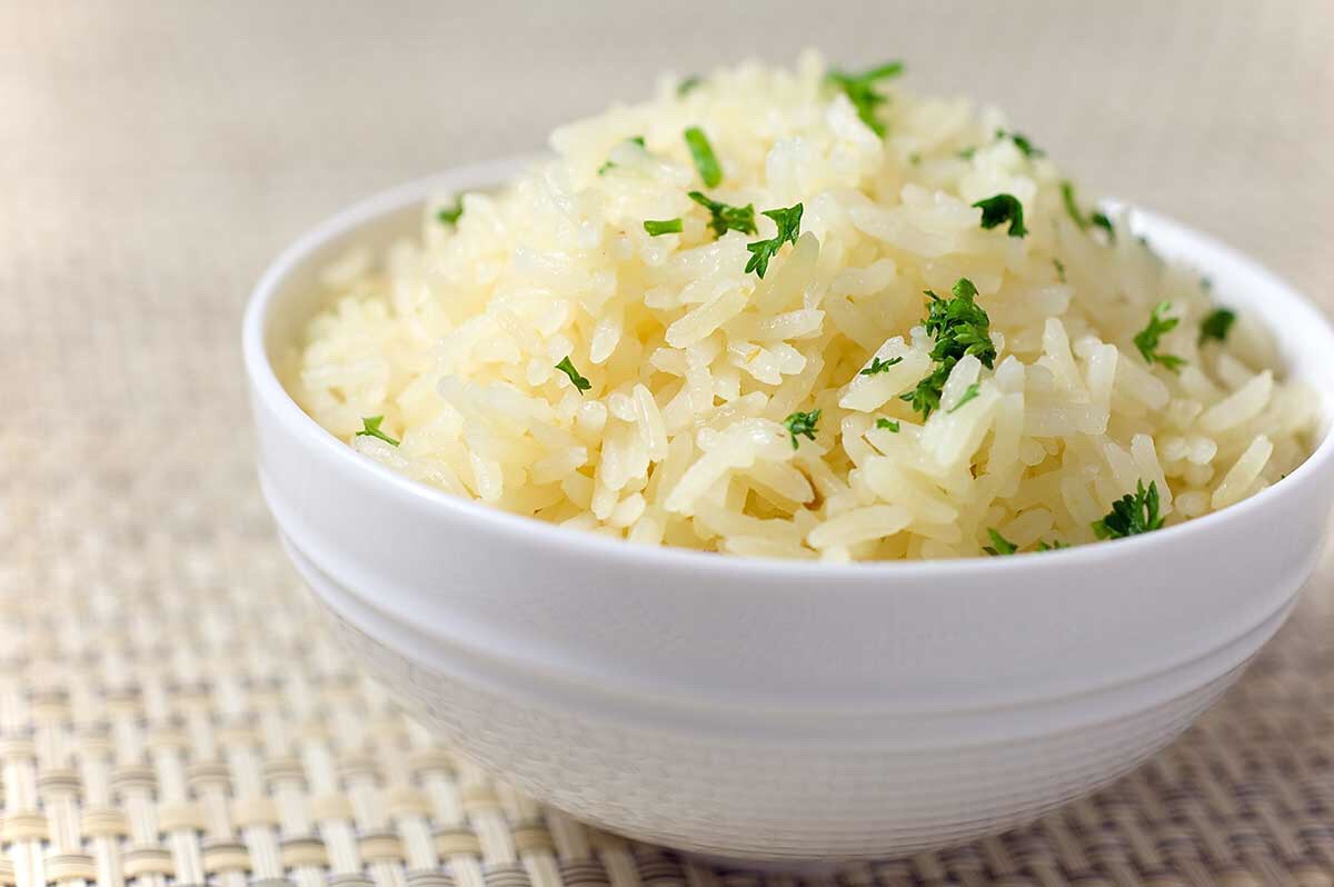 The perfect rice. Cooked with enough water, and the right time.