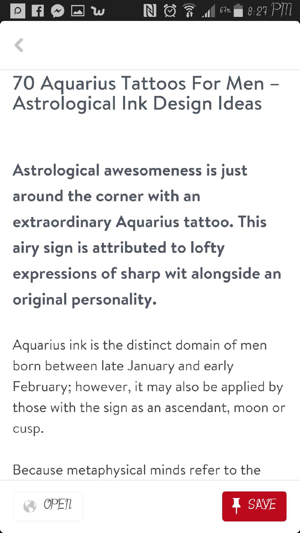 Sexy Aquarias Tattoos!