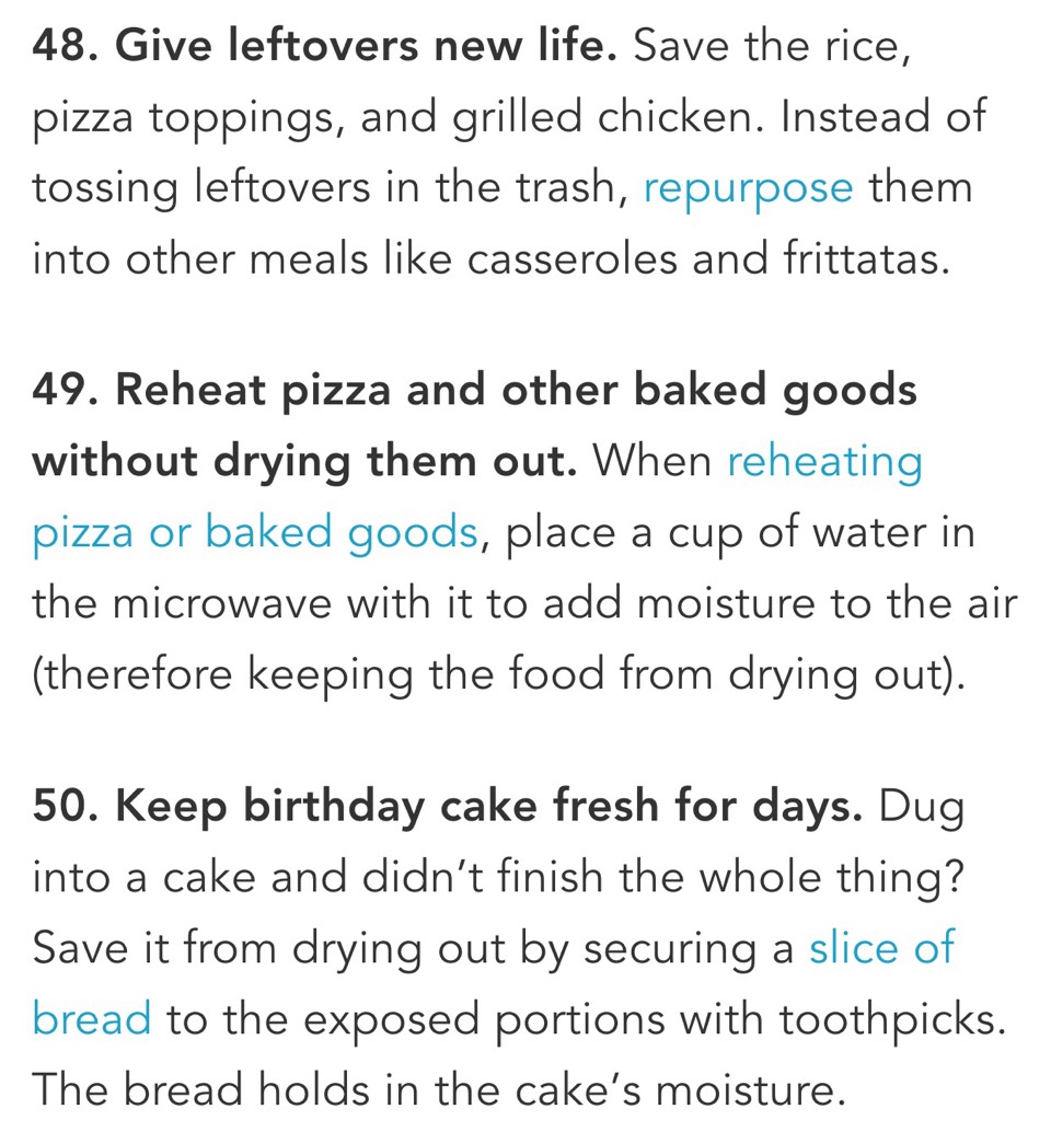 7⃣3⃣ Kitchen Hacks To Save Time, Get Organised And Stay Sane. 😏