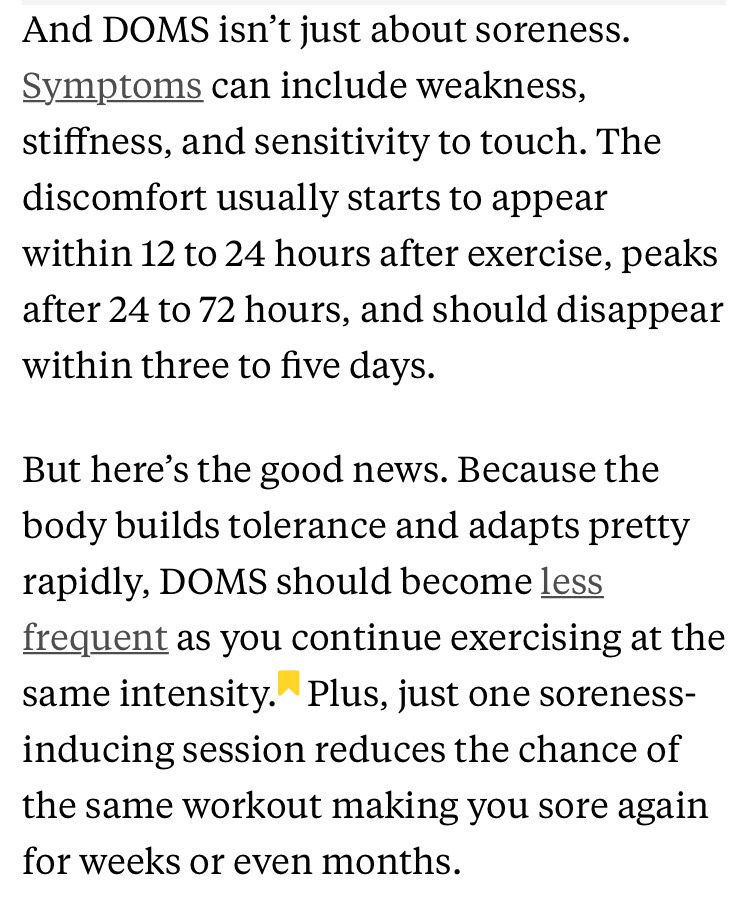 Muscles Soreness After Workout out