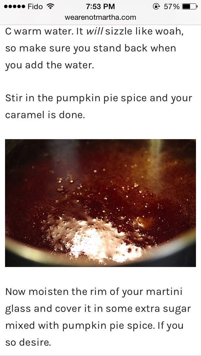 Fall Drinks