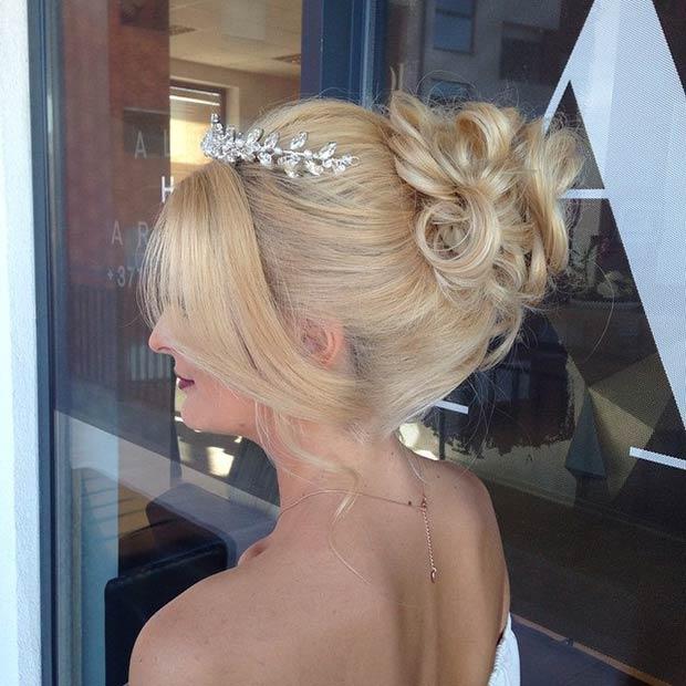 28 Trendy Wedding Hairstyles For Chic Brides!!!