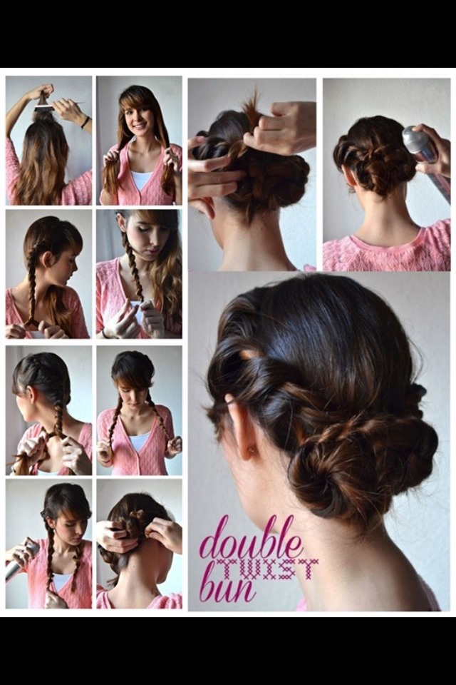 Effortless Hair: 8 Easy Step By Step Hairstyles :) 