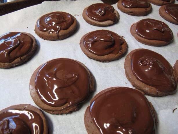 -> Combine cookie ingredients in a bowl, add water slowly until dough forms
-> Cover, chill for 2 hrs
-> Preheat oven to 350 F
-> On lightly floured surface, roll out a portion of dough
-> To cut, use a lid from a spice container
-> Arrange cut dough rounds on cookie sheet
-> Bake for 10 mins