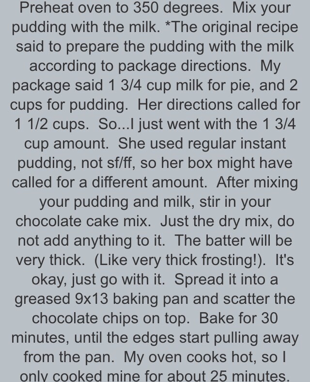 Chocolate Pudding Dump Cake - 4 ingredients!
🍫