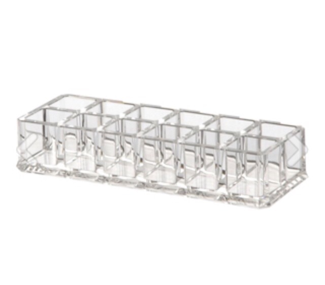 12 Slot Lipstick Holder, $12, originalbeautybox.com

