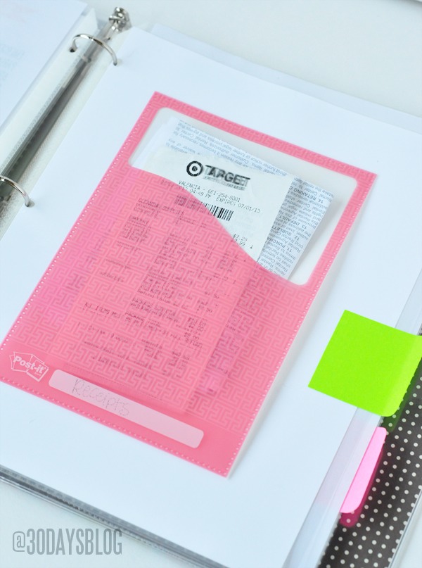 Great Idea For Organizing Everything Family Related, Babysitter Info, School Info, Bills, Etc...