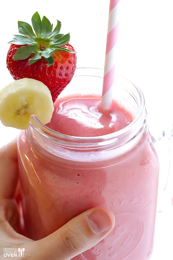 Strawberry Banana Smoothie 